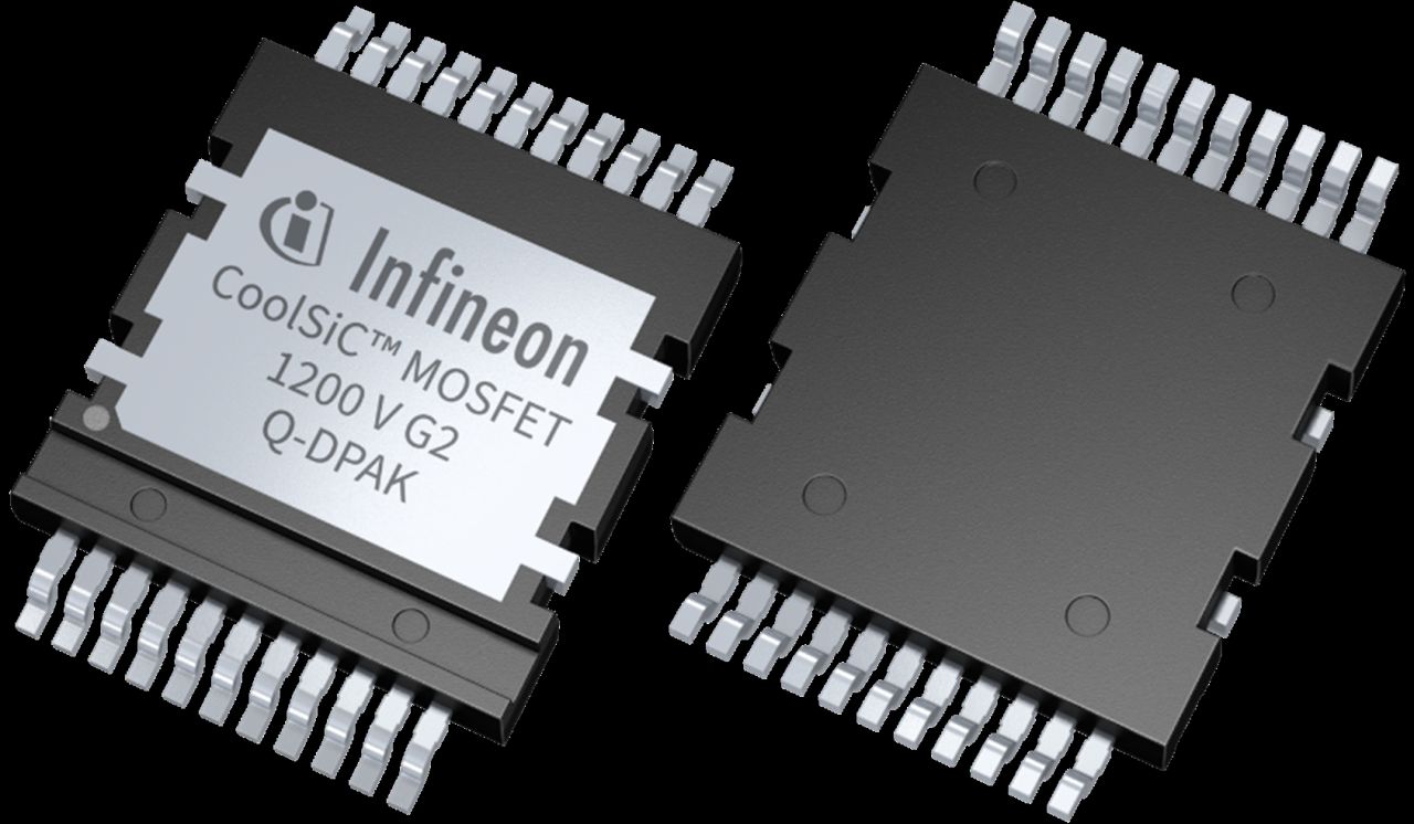 Infineon launches CoolSiC MOSFET 1200 V G2 packaged in Q-DPAK