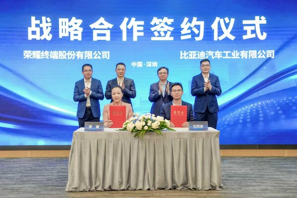 Honor and BYD Reach In-depth Strategic Cooperation to Jointly Blueprint a New Vision of 