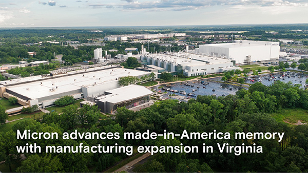 Micron’s Manassas Fab Begins Production of 1α Process DDR4